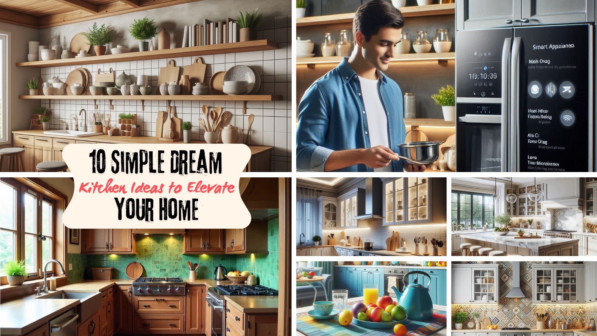 10 Simple Dream Kitchen Ideas to Elevate Your Home (USA & UK Guide)