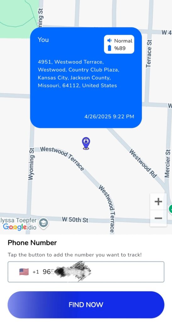 Find Live Location with Phone Number Instantly
