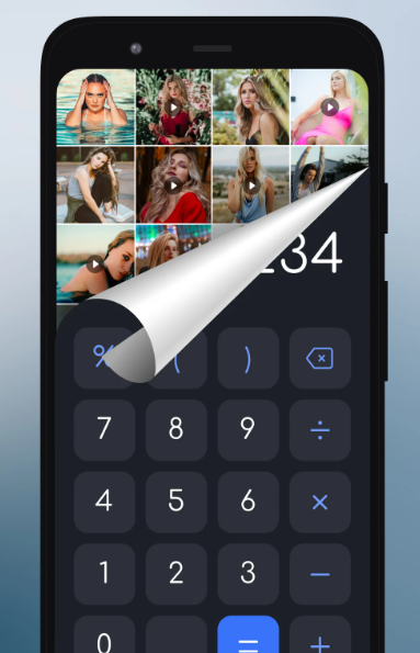 Clock Hide Photos And Videos App