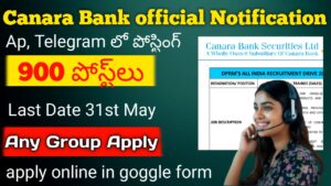 Canara Bank Securities Limited Recruitment 2025