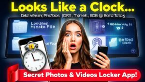 Clock Hide Photos & Videos App