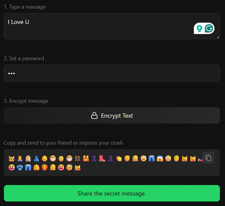Text to Emoji Converter Chatting Tool