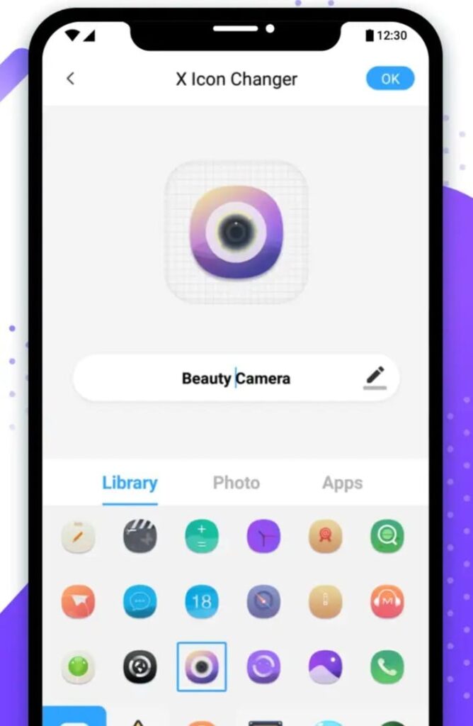 New Interesting Mobile App Icon Changing App