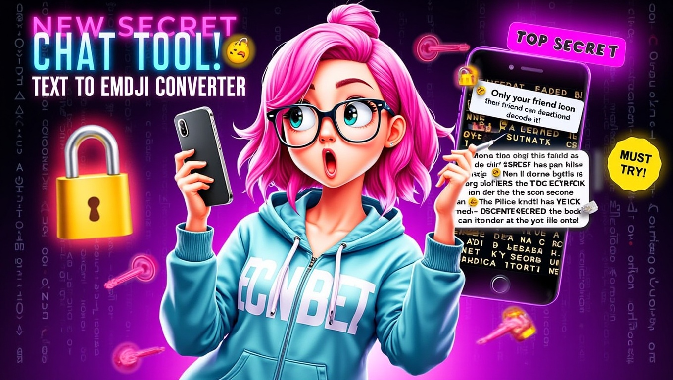 Text to Emoji Converter Chatting Tool